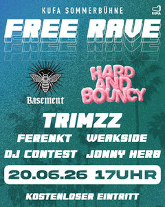 FREE RAVE x HARD&BOUNCY x BASEMENT