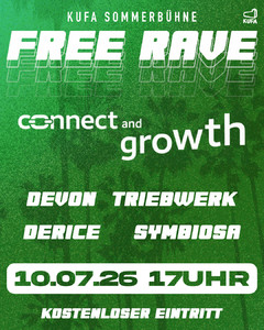 FREE RAVE x CONNECT & GROW